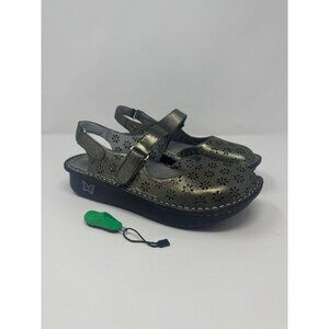 Alegria Jemma Woman's Shoes in Pewter Size 38 NEW IN BOX